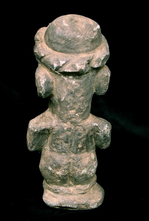 Kissi Soapstone Nomoli Sculpture of a Standing Male Figure, 12th Century CE - 18th Century CE