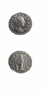 Silver Denarius of Julia Maesa, 218 CE - 225 CE