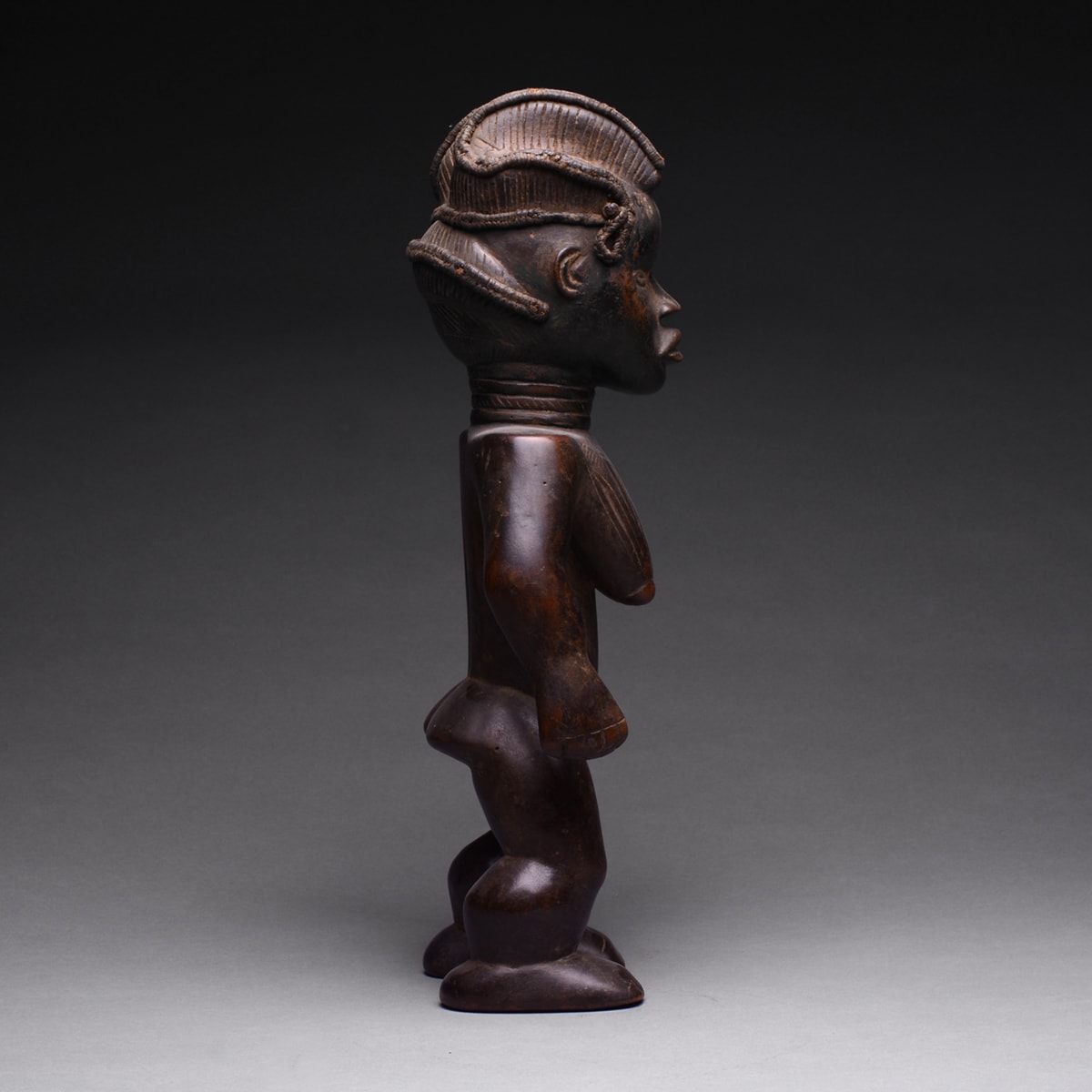 African Wooden Female Figure, 19th – 20th Century AD