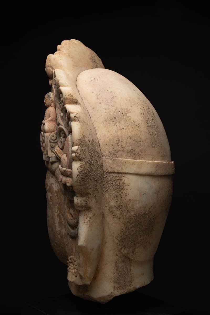 Sui Marble Head of a Bodhisattva, 581 CE - 618 CE