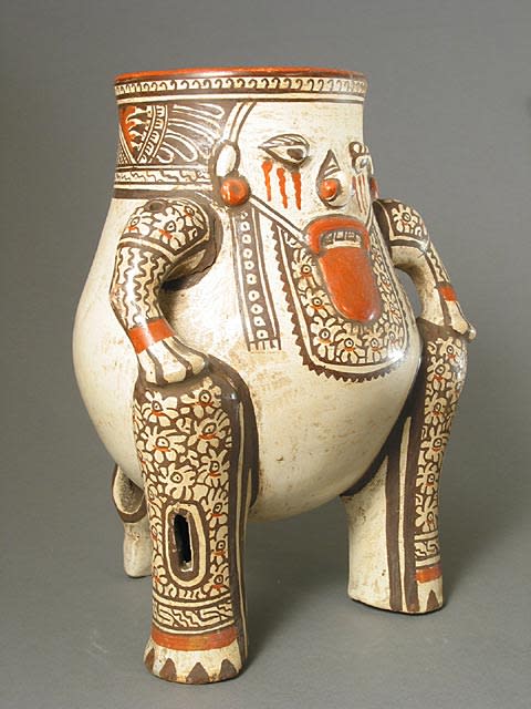Guanacaste-Nicoya Tlaloc Effigy Vessel, 1200 CE - 1550 CE