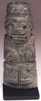 Guanacaste-Nicoya Jade Figure-Celt Pendant, 300 BCE - 300 CE