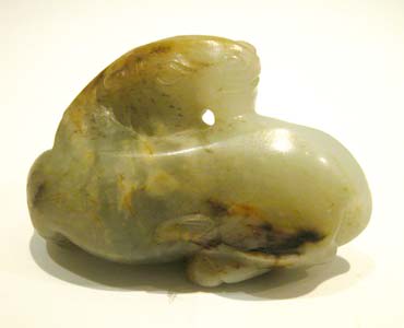 Tang Jade Sculpture of a Horse, 618 CE - 906 CE