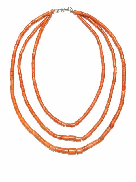 Coral Bead Necklace