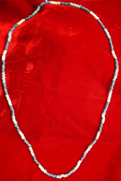 Egyptian Faience Bead Necklace, 1650 BCE - 1085 BCE