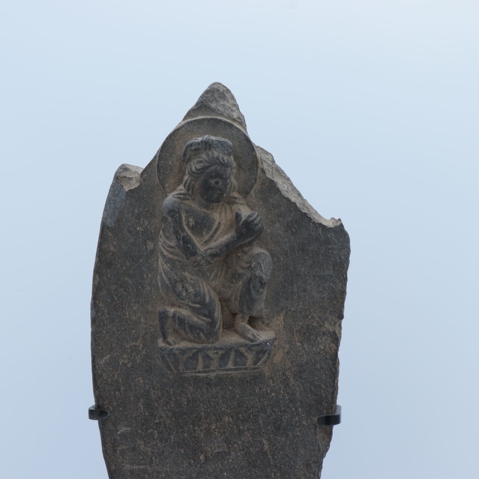 Gandharan Relief of a Worshipping Figure, 300 CE - 400 CE