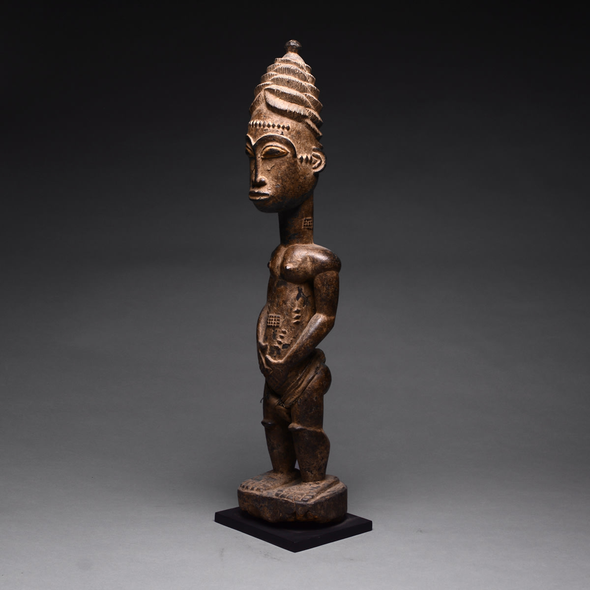 Baule Standing Figure, 20th Century CE