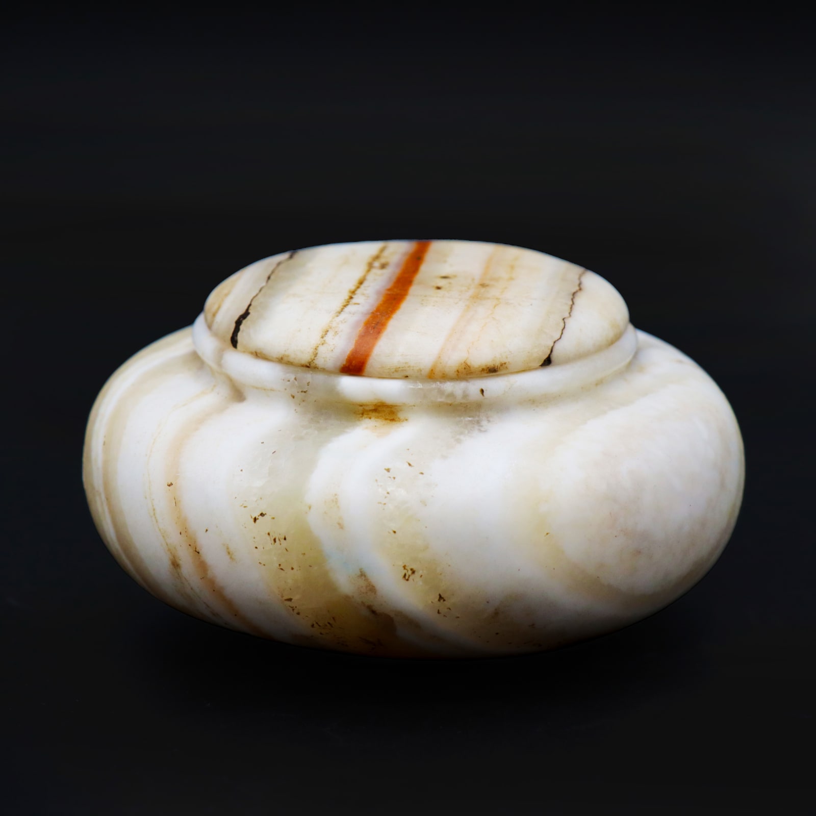 Old Kingdom Cosmetic Bowl with Lid, 2700 BCE - 2200 BCE