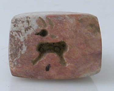 Engraved Votive Seal With An Intaglio, 4000 BCE - 3000 BCE