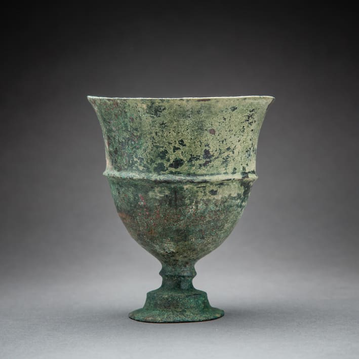 Bronze Chalice, 300 BCE - 100 BCE