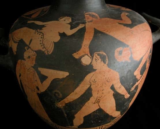 Campanian Red-Figure Hydria, 400 BCE - 300 CE