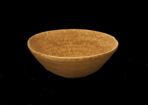 Terracotta Incantation Bowl, 500 CE - 800 CE