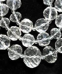 Rock Crystal Bead Necklace