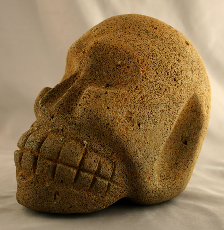 Mayan Lava Skull, 600 CE - 900 CE
