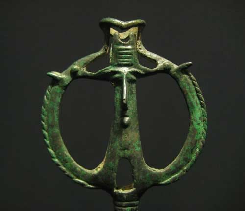Luristan Bronze Standard Finial, 900 BCE - 600 BCE