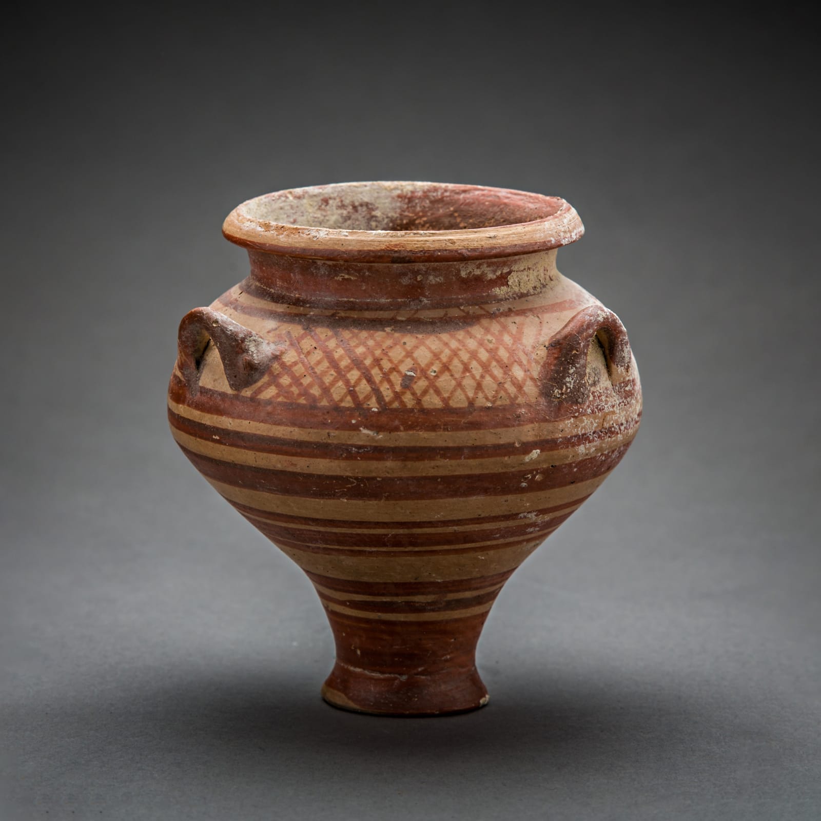 Mycenaean Terracotta Three-Handled Pithos, 13 Century BCE - 12th Century BCE