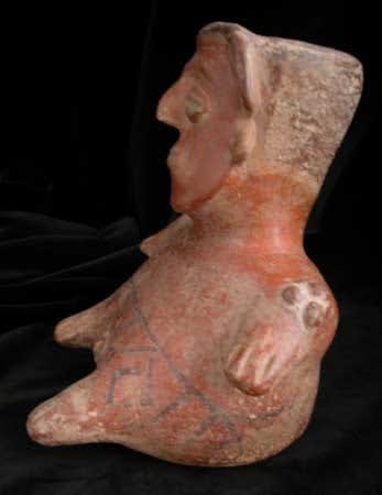 Nayarit Vessel in the Form of a Woman, 300 BCE - 300 CE