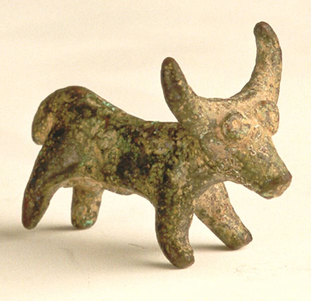 Late Bronze Age Sculpture of a Bull, 1500 BCE - 1250 BCE