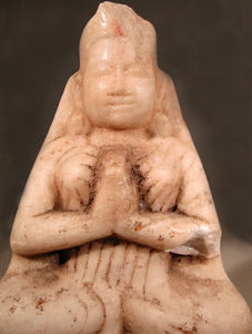 Indian Stone Sculpture of a Bodhisattva, 17th Century CE - 19th Century CE