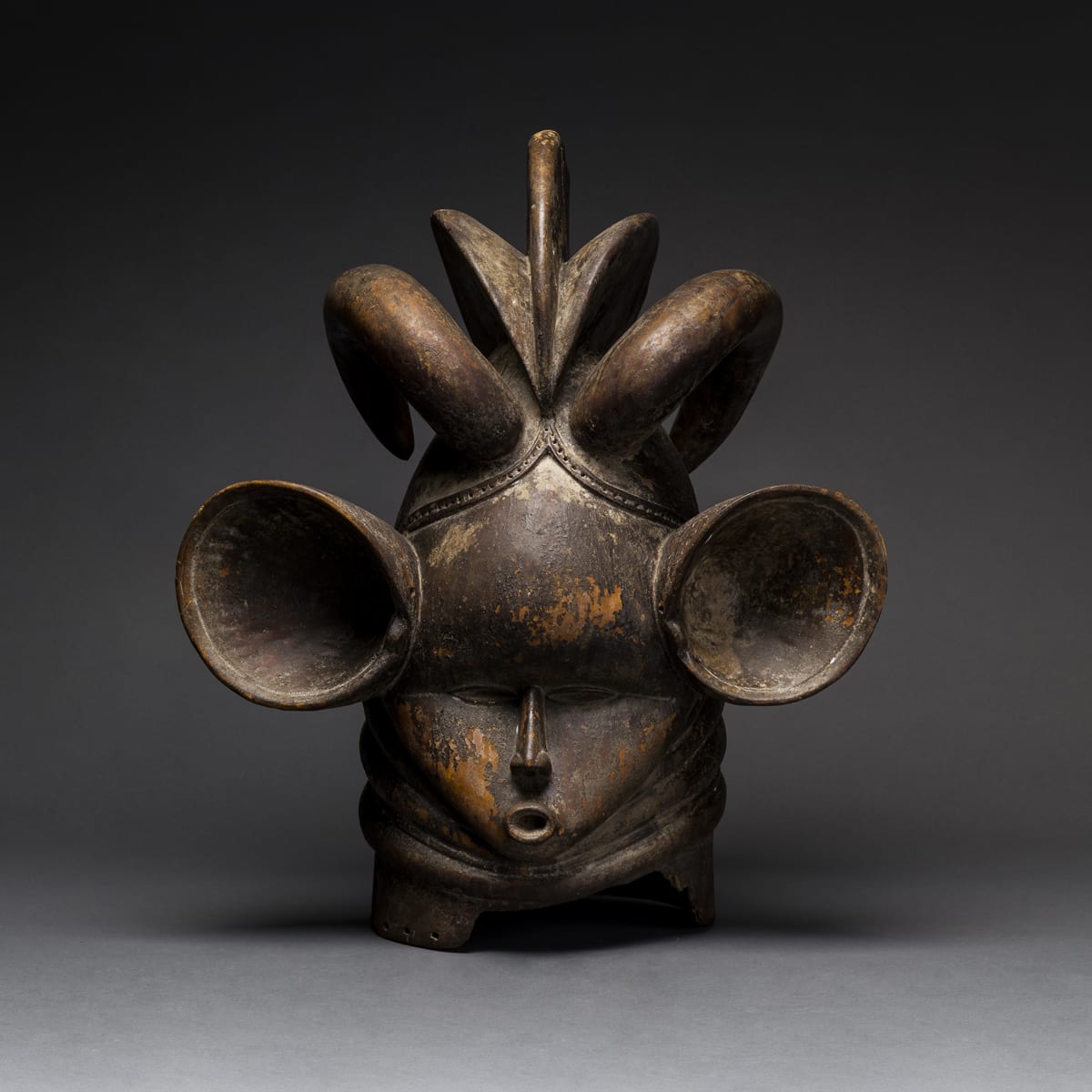 Gola Wooden Helmet Mask, 20th Century CE