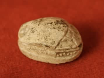 New Kingdom Steatite Scarab Seal, 1600 BCE - 1100 BCE