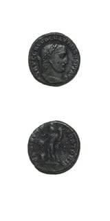 Bronze Follis of Emperor Maximinus II Daia, 309 CE - 313 CE