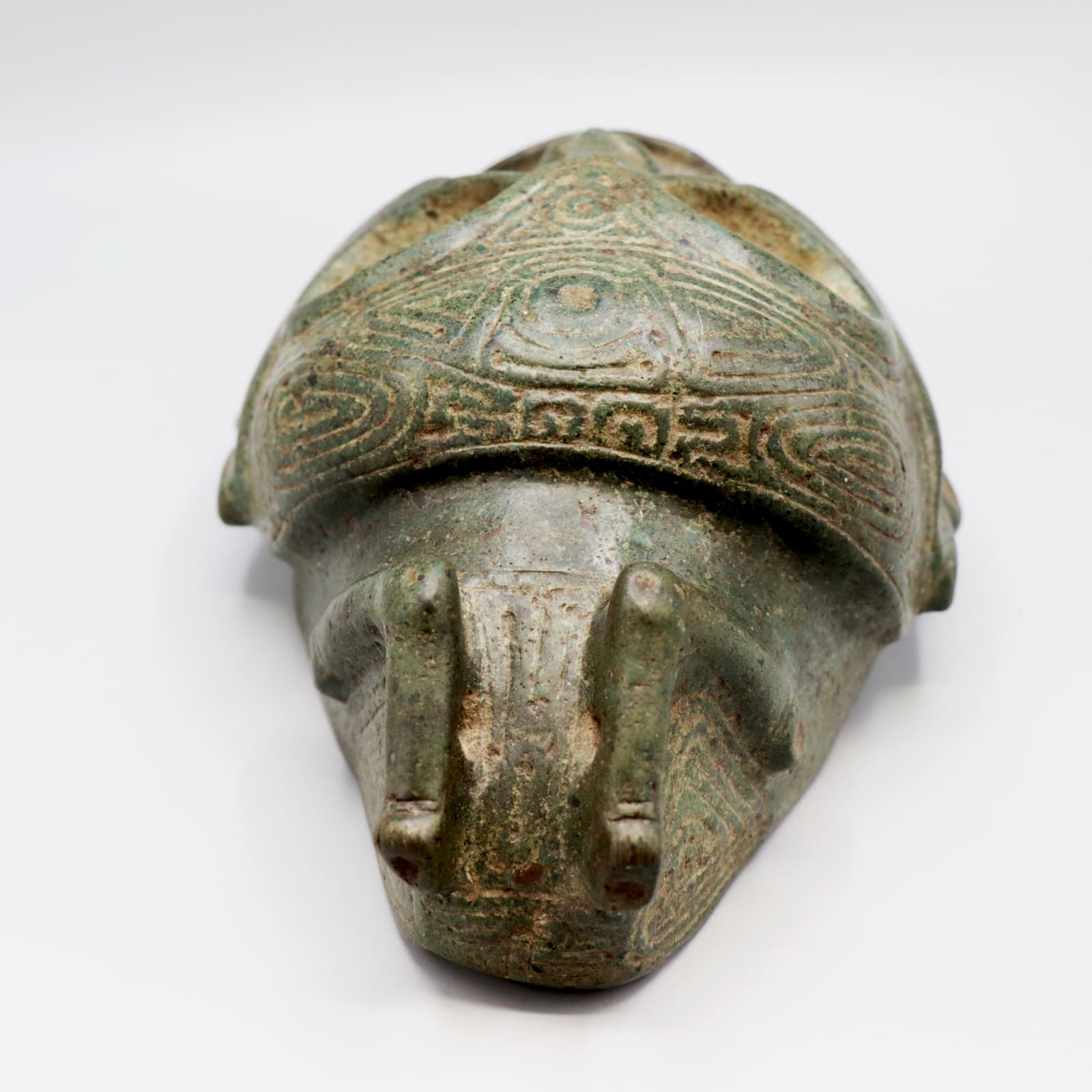 Taíno 'Macorix' Head Trigolonito, AD 1300 - AD 1500