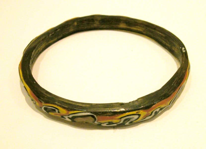 Roman Glass Bangle, 100 CE - 300 CE