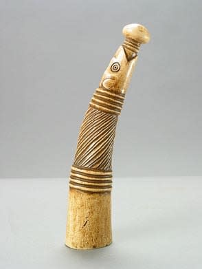 Zulu Ivory Initiation Staff, 20th Century CE