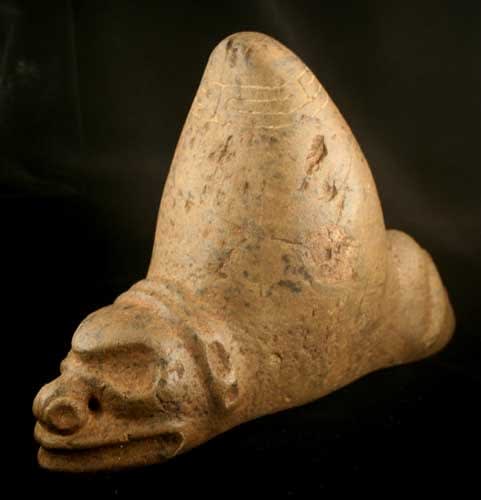 Taino Stone Trigonolitos, 1200 CE - 1500 CE