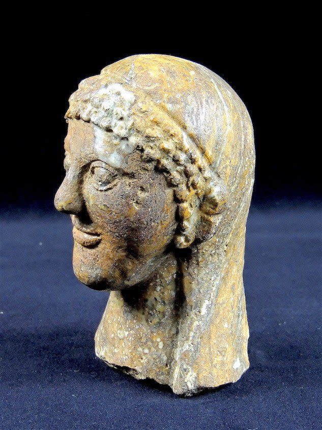 Female Head, 600 BCE - 480 BCE