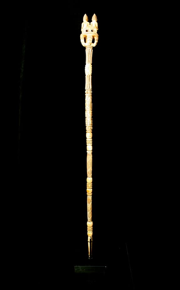 Baule Ivory Sceptre, 1800 CE - 1900 CE