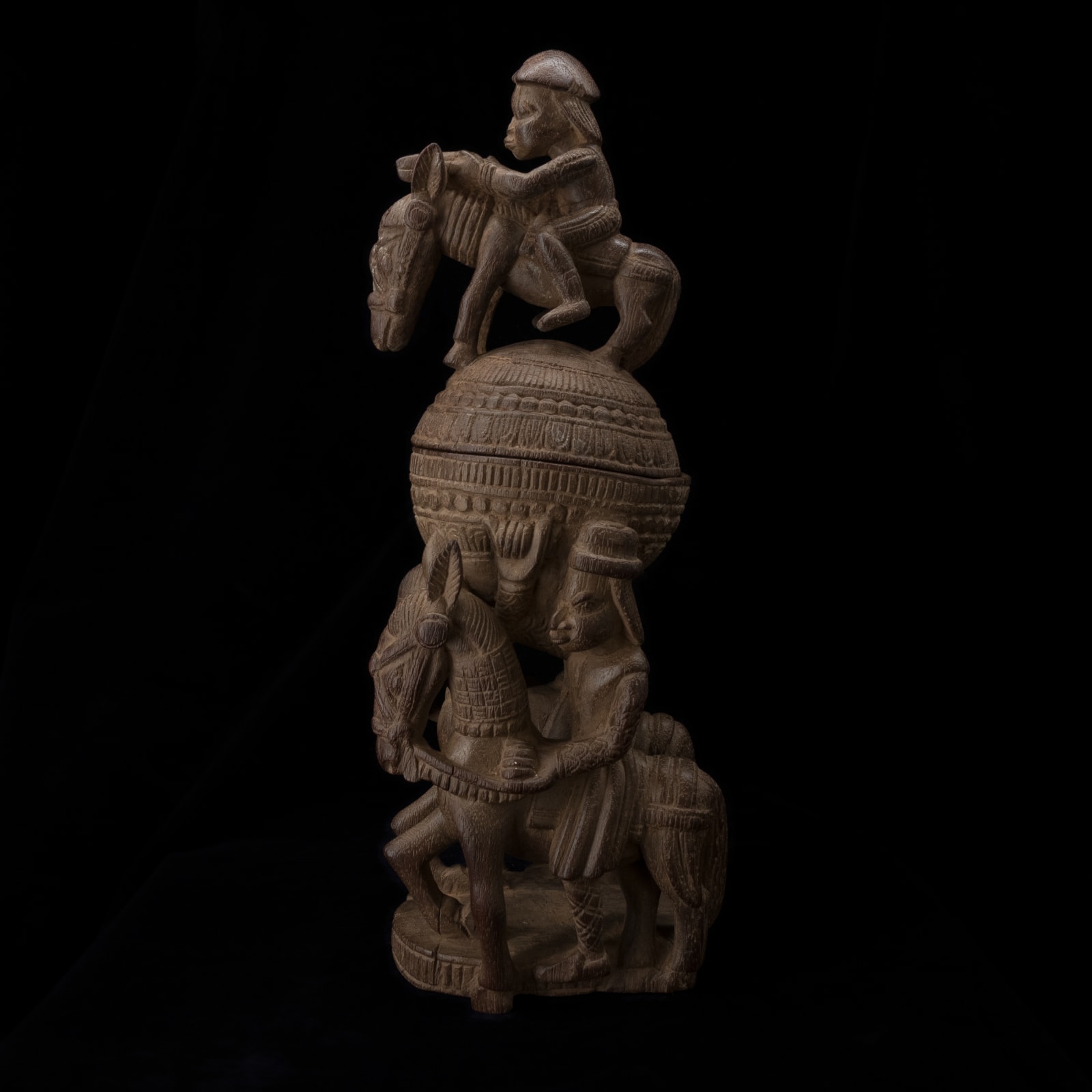Benin Figure Carried by Soldiers