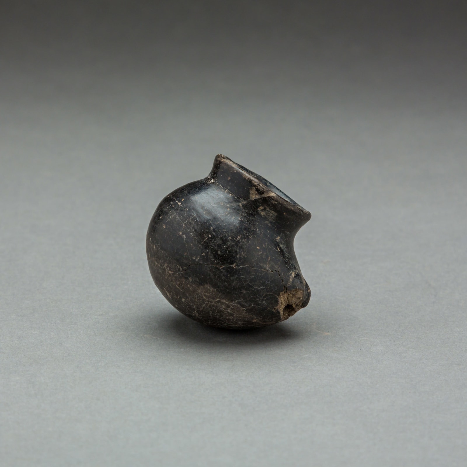 Burnished Terracotta Vessel, 500 CE - 900 CE