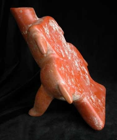 Colima Terracotta Reclinatorio, 300 BCE - 300 CE