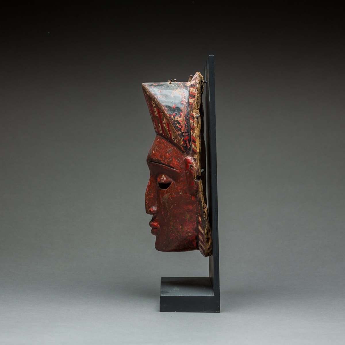 Wooden Polychrome Mask, 19th Century CE - 20th Century CE