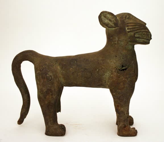 Benin Bronze Leopard, 16th Century CE - 18th Century CE