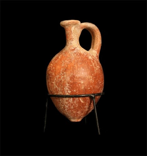 Middle Bronze Age Terracotta Juglet, 1900 BCE - 1750 BCE