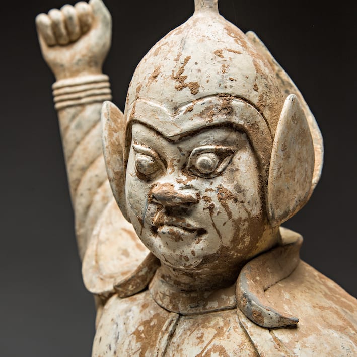 Pair of Tang Terracotta Warriors, 618 CE - 907 CE