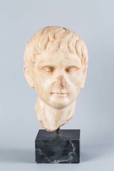 Bust of A Young Augustus, 50 BCE - 100 CE