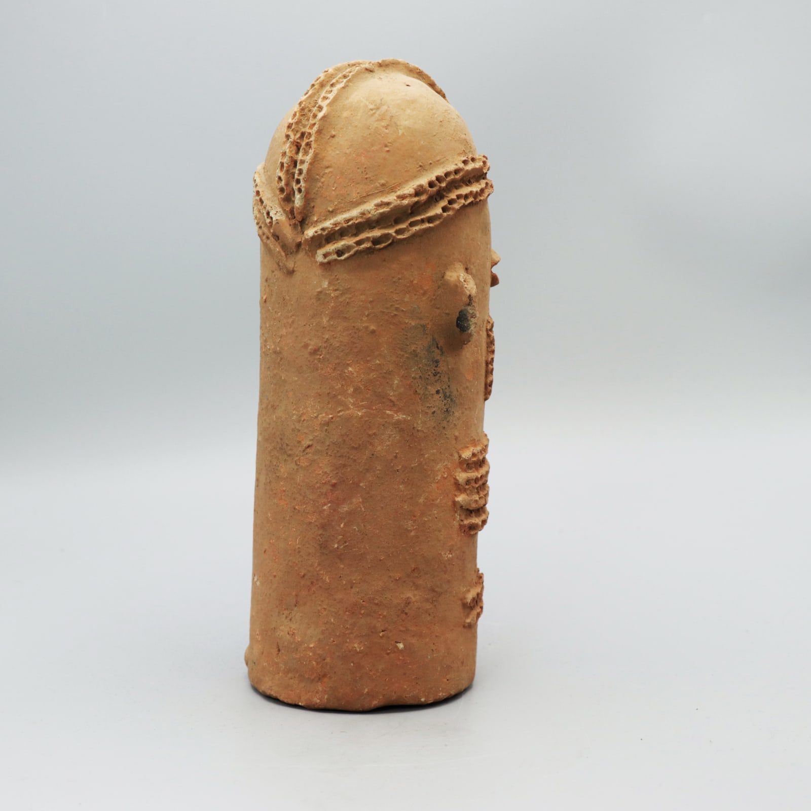 Bura Terracotta Head , Twelfth to Thirteenth Century AD