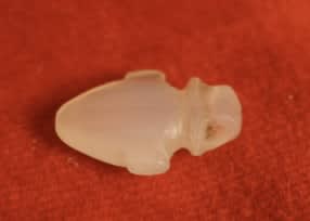 26th Dynasty Rock Crystal Heart Amulet, 664 BCE - 525 BCE