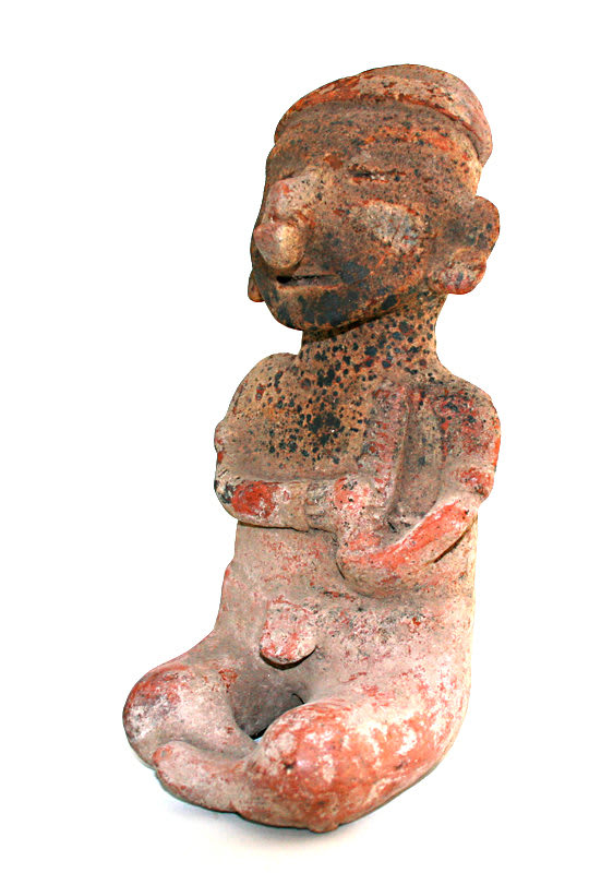 Nayarit Seated Figure, 300 BCE - 300 CE