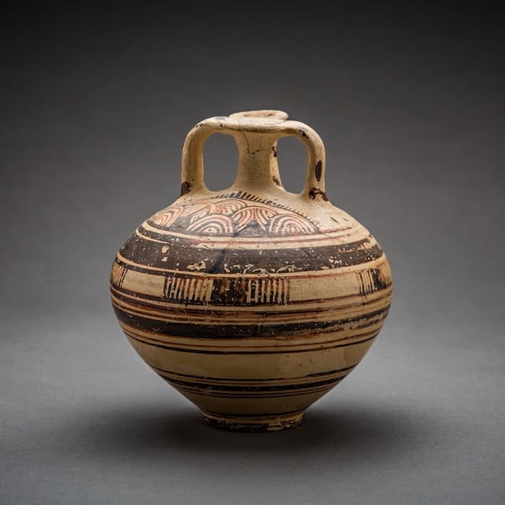 Mycenaean Terracotta Stirrup Jar, 13 Century BCE - 12th Century BCE