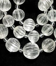 Rock Crystal Bead Necklace