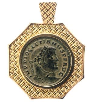 Bronze Coin of Roman Emperor Diocletian, 284 CE - 305 CE