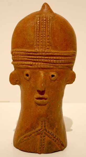 Bura Terracotta Head, 3rd Century CE - 11th Century CE