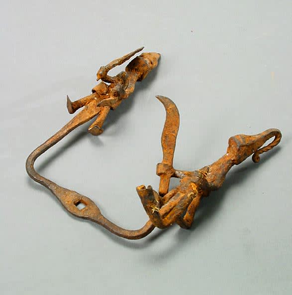 Dogon Steel Figure, 1850 CE - 1920 CE