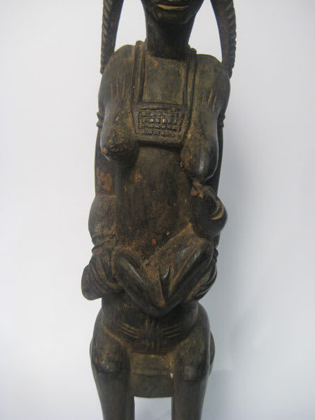 Senufo Wooden Fertility Sculpture, 20th Century CE