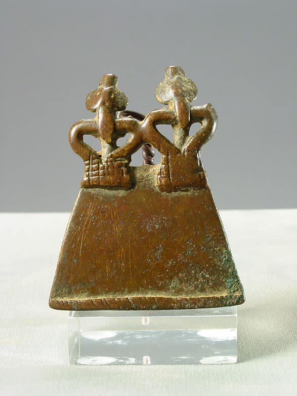 Senufo Bronze Soothsayer Pendant, 19th Century CE - 20th Century CE